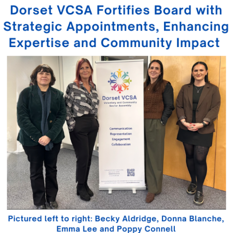 Dorset VCSA Fortifies Board with Strategic Appointments, Enhancing Expertise and Community Impact