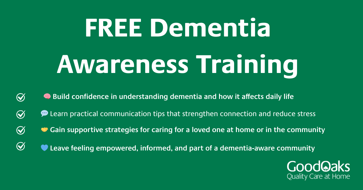 Dementia Awareness Training – All Welcome