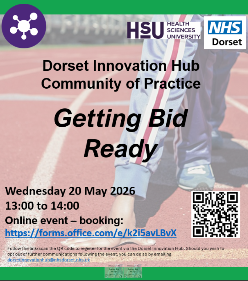 Dorset Innovation Hub Community of Practice: Getting Bid Ready – Free Online Event